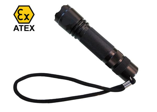 Buy Portable Instrnicially Safe Explosion Proof LED Flashlight Black Torch Torch Light at wholesale prices