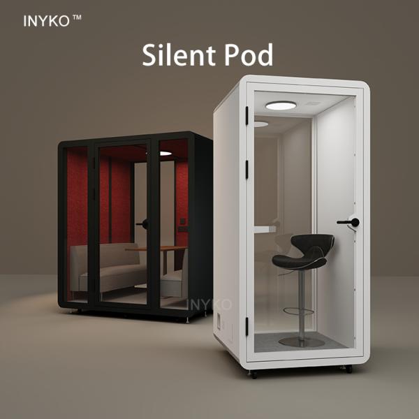 Customized Office Sound Proof Booth , Prefab Home Office Pod 380kg
