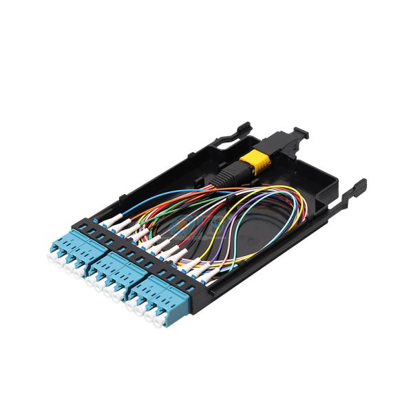 Buy LGX Module MPO to LC Cassette 12 Fiber MPO Cassette For MPO Patch Panel at wholesale prices
