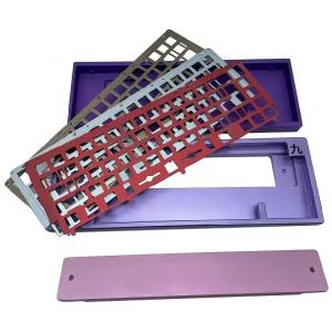Quality Customized Product Manufacturer Cnc Processing Machining Peek Plastic Aluminum Metal Mechanical Keyboard Enclosure Case for sale