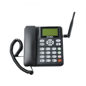 China 2 Sim Digital Cordless Phone GSM Two Sim Card Desk Phone Strong Confidentiality on sale