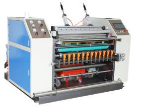 China Paper Roll Slitting Machine For Slitting And Rewinding Machine  380v on sale