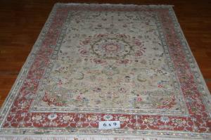 China wool/silk mixed persian rug turkish rug traditional rug handmade rug on sale