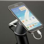 COMER Security display shelf for handsets stands with alarm sensor cable and