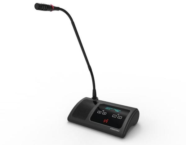 ABS Material Wireless Microphone Desktop 20 - 20000Hz With Language Interpretati