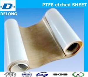 Quality one side ptfe etched sheet brown for sale