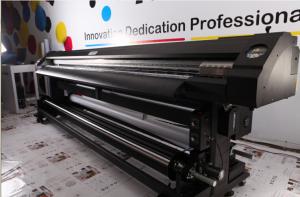China Auto Calibrate Double Side Printer with Epson DX7 head for flex banner on sale