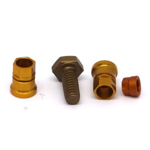 High Hardness CNC Brass Parts ISO9001 Copper Pipe Coupling