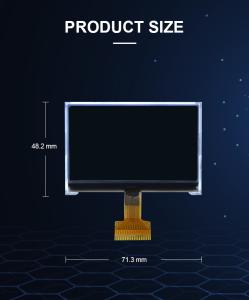 China Customize LCD Panel STN HTN FSTN 34 Pin COG LCD Display Module on sale