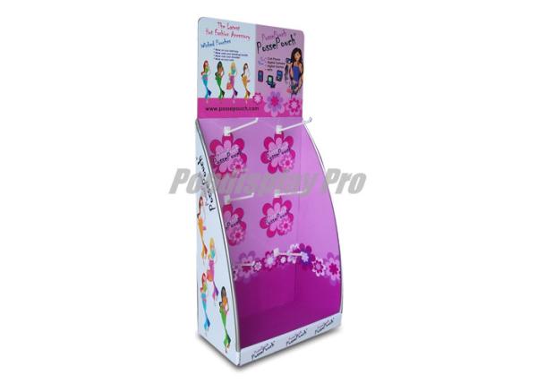 Buy Elegant Custom Cardboard Hook Display 2 Sides Printed Environmental Friendly at wholesale prices