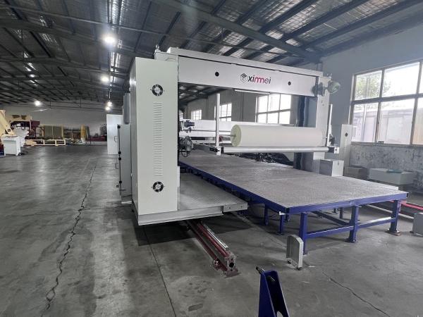 Buy Automatic Linear Motion Guide Foam Sponge Horizontal Cutting Machine infinite length at wholesale prices