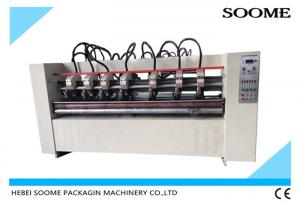 Quality Automatic Slitter Scorer Machine For Corrugated Paperboard With Electric Blades for sale
