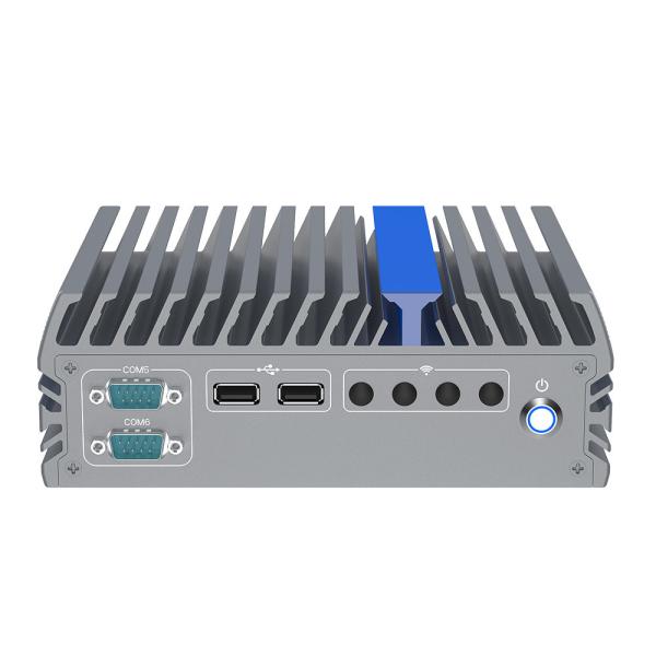 Buy Fanless Embedded PC N100 6 Com Rs232 DDR5 4800 Ram Max 16 GB IPC at wholesale prices