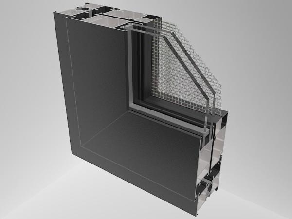 Buy Custom Aluminum Frame Casement Window With Mosquito Net at wholesale prices