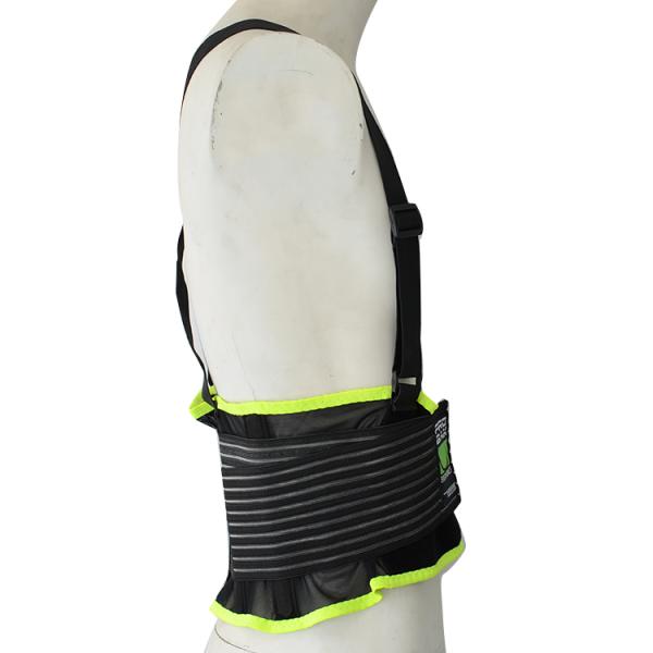 100% Polyester Lower Back Lumbar Support with Work Support and Style Elastic Back Brace