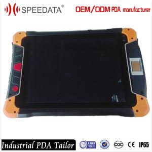 Quality 8 Rugged 2D Barcode Scanner Tablet PC Android Fingerprint Reader Access Control for sale