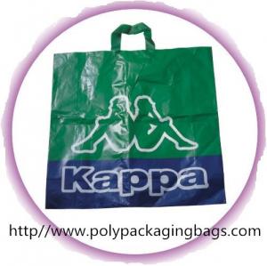 Quality Environmental Friendly Green Recycled Plastic Handle Bag For Shopping for sale