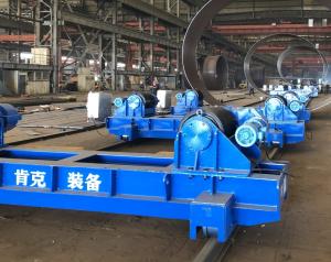 Quality Conventional Small Pipe Welding Rotators Wind Tower Welding Motorized Wheel 150 Ton for sale