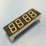 SMT PINS Custom LED Display 7 Segment 4 Digit Super Bright Green For Oven