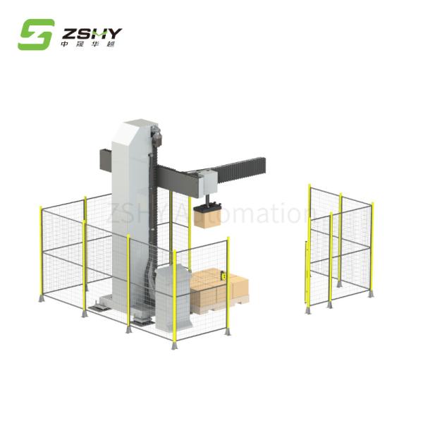 Single Column Automatic Palletizing Machine Robotic Pallet Stacker 380V 60HZ