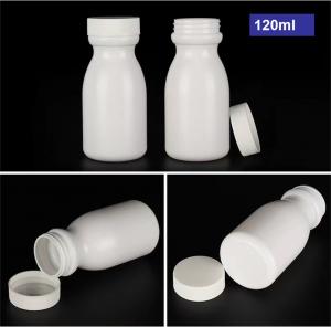 Quality 200ml Empty Plastic Medicine Bottles White HDPE Capsule Bottles for sale
