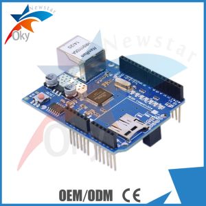 Quality Micro-SD Arduino Shield , Ethernet W5100 Sheild Network Expansion Board for sale