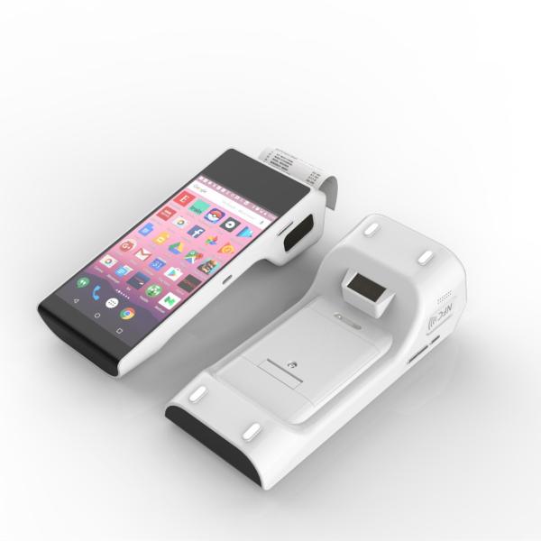 Buy Portable Mini Pos Terminal Android 7.0 Mobile Payment Machine With Printer at wholesale prices