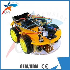 Quality High Performance Arduino Car Robot Electric Car Chassis , Intelligent Diy Model Car Toy for sale