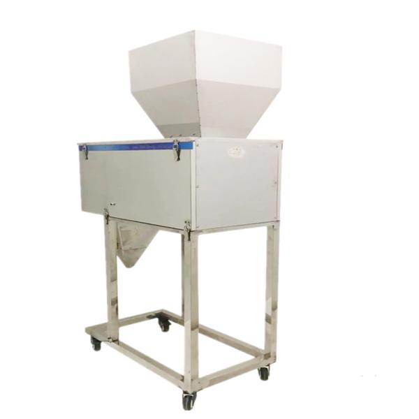 Vibration Tea Weighing Machine , Semi Auto Powder Filling Machine For Tea Bag Sachet