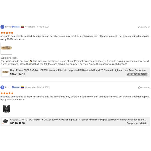 PAM8403 Mini Bluetooth Amplifier Board 5V 2x3W Type-C