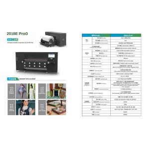 Advanced Inkjet Printing Digital Textile Printer With Pigment Ink Type And 24