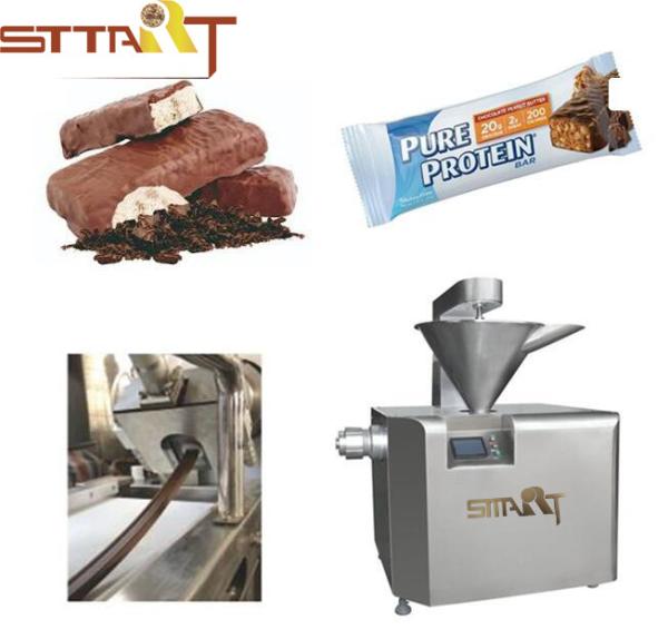 Buy Siemens PLC Control Protein Bar Making Machine High Performance With 65L Hopper at wholesale prices