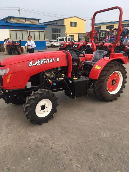 China Tip Quality 50HP 80HP 4WD   Diesel Engine Small Garden Agricultural Machinery Farm Tractor