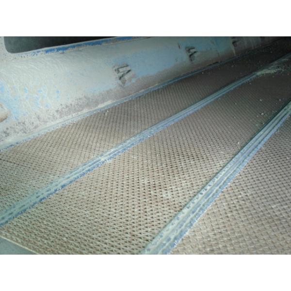 316L SS  Self Cleaning Wire Screen With  Polyurethane Stringer 35mm For Quarry Equipment