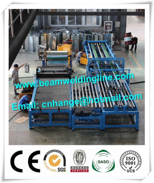 Buy Automatic HVAC Duct Manufacturing Line , Wind Tower Production Line Make Heating Duct at wholesale prices