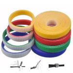 Adhesive Backed Hook And Loop Tape Fasteners Magic Tape 70% Nylon And 30%