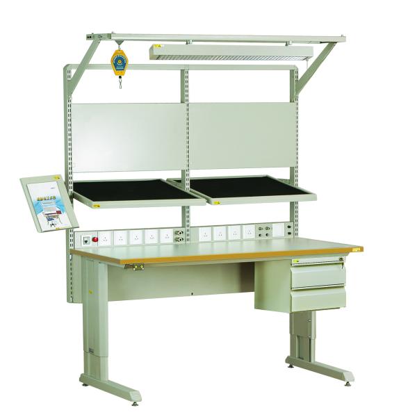 Buy Customized Adjustable Anti Static Workbench , Production Industries Workbench at wholesale prices