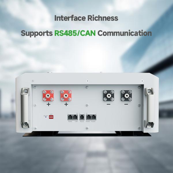 51.2V Solar Lifepo4 Lithium Ion Battery With Smart BMS For Home And All-in-one Design