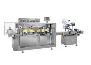 Quality Oral Liquid Filling And Sealing Machine With PM-100 Bottle Labeling Machine for sale