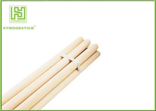 Buy Unique Design Natural Wood Sticks Hot Dog Skewers 3 / 4 Diameter at wholesale prices
