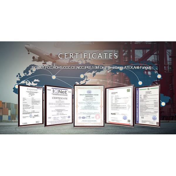 5.0 inch LF HF NFC UHF Biometric Fingerprint Scanner Barcode Data Terminal 2