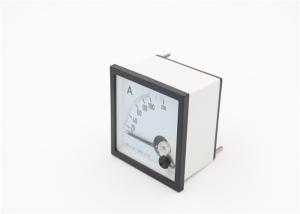 Quality Alternate Dial Panel Mount Analog Amp Meter Safety Performance Class 1.5 Precision for sale