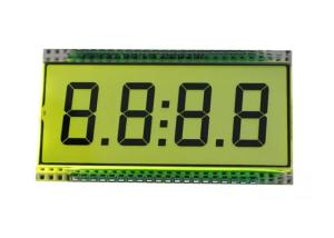 Quality Reflective Metal Pin TN LCD Display 7 Segment Customized Size Module for sale