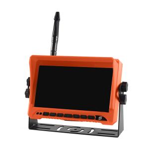 Quality TFT LCD HD Wireless Monitor System Recording Function Orange Color for sale