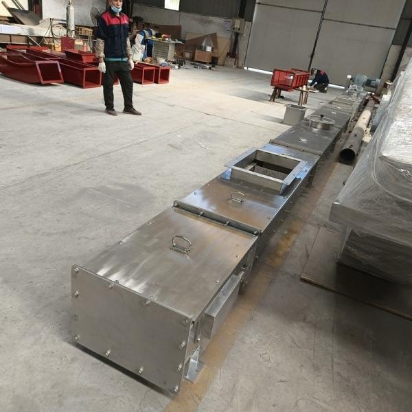 Industrial Coal Ash Drag Chain Conveyor Chip Embedded Chain Scraper Conveyor