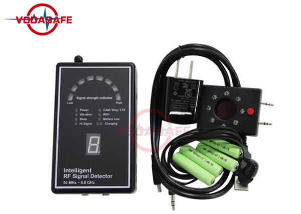 Buy 8 LED Signal Strength Indication RF Wireless Signal Detector Vibration Warning Mode at wholesale prices