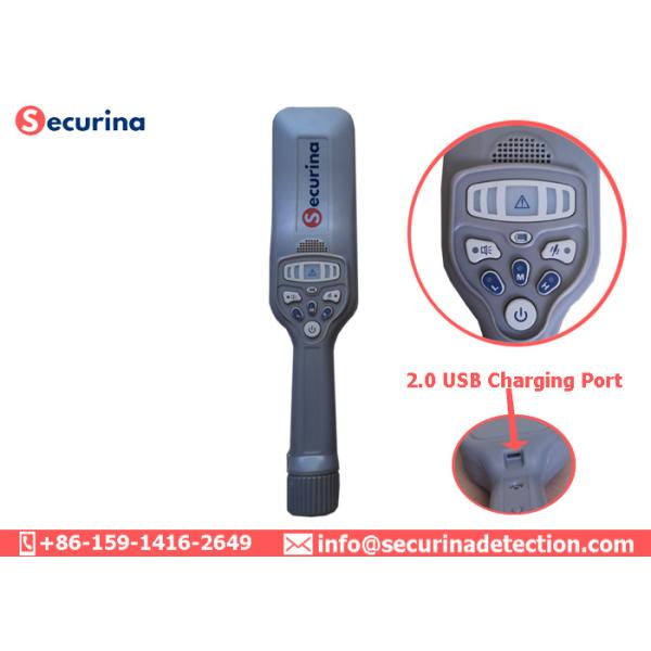 Advanced Alarm Indication Hand Held Detector Full Digital V160E