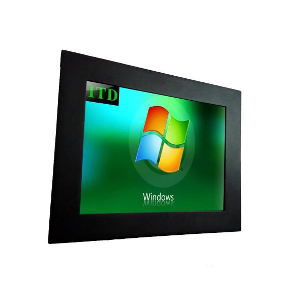 8'' Sunlight Readable PCAP Touch Monitor Industrial Grade 1024×600 With Chassis Design