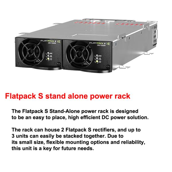 Eltek Flatpack S Stand Alone Power Rack for FPS Rectifier Compack HE Power Rack DC power solution (P/N 241122.902)