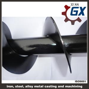 Quality Helical Steel Screw Piles &amp; auger filler for sale